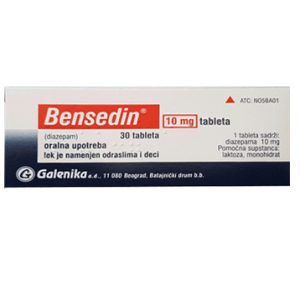 Bensedin 10mg Tablets (Diazepam)